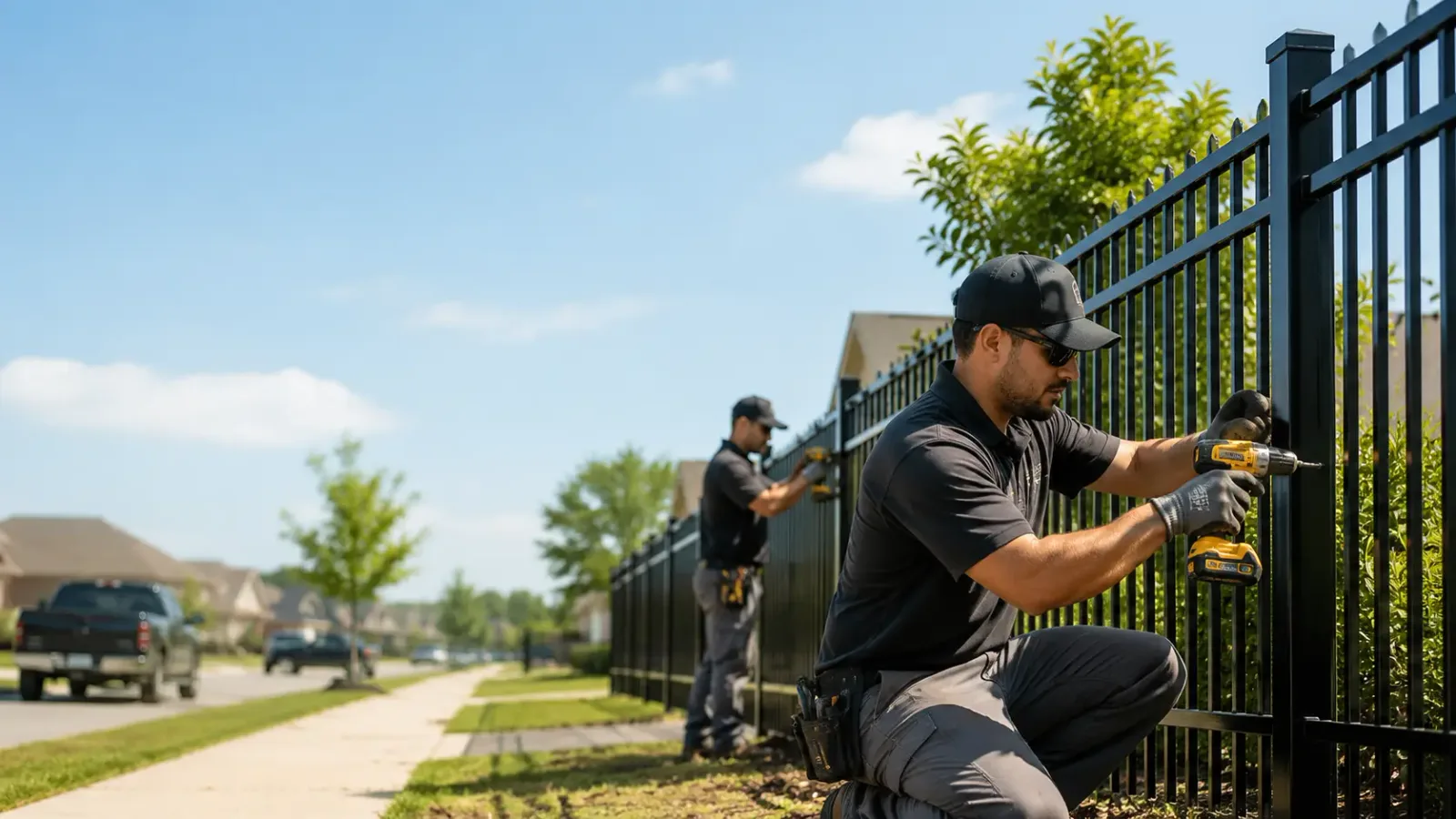 Metal Fence Installation in Grafton, OH